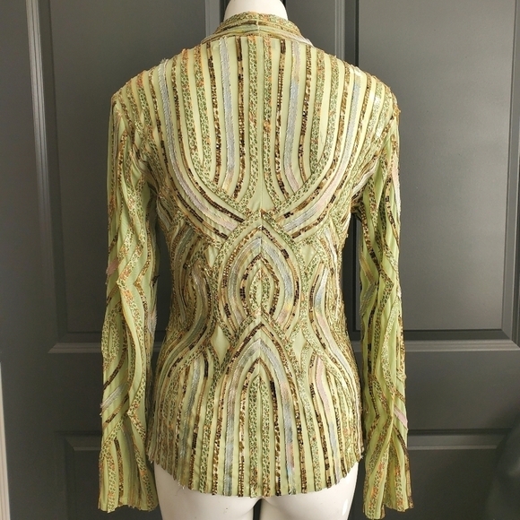 Alexandra Roseti Womens Top Sz 8 - Picture 2 of 5